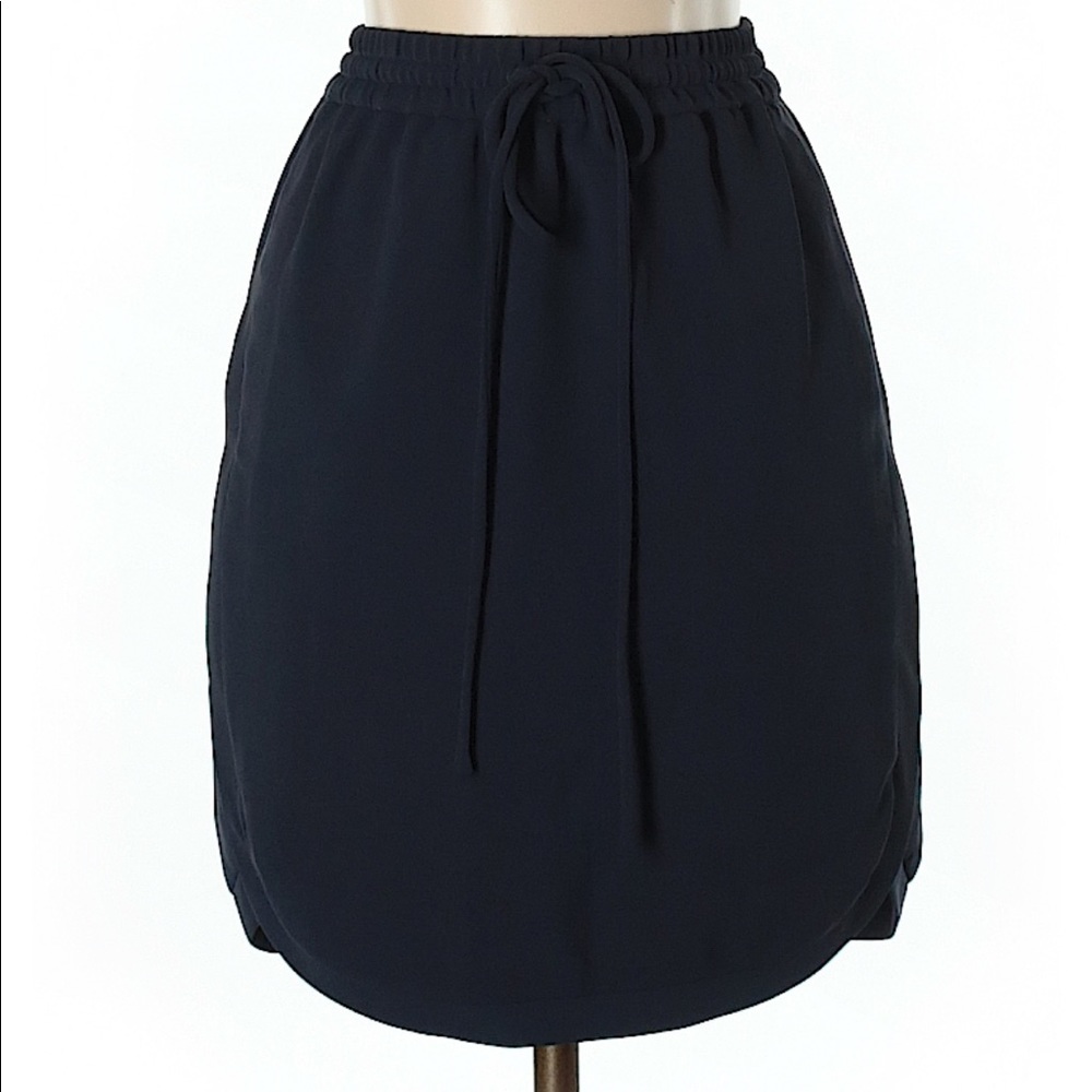 J. Crew navy skirt